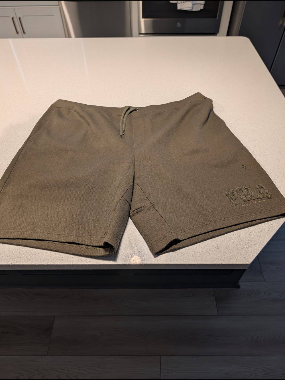 Polo by Ralph Lauren Olive Athletic Drawstring Shorts